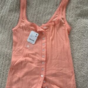 Free People End Game Pointelle Tank